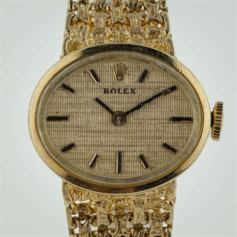 rolex gold vintage|14k gold Rolex watch.